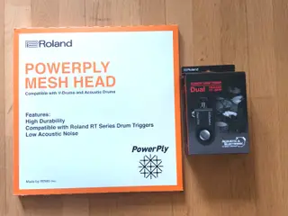 Roland RT-30HR Trigger + Roland MH2-14 Mesh Head