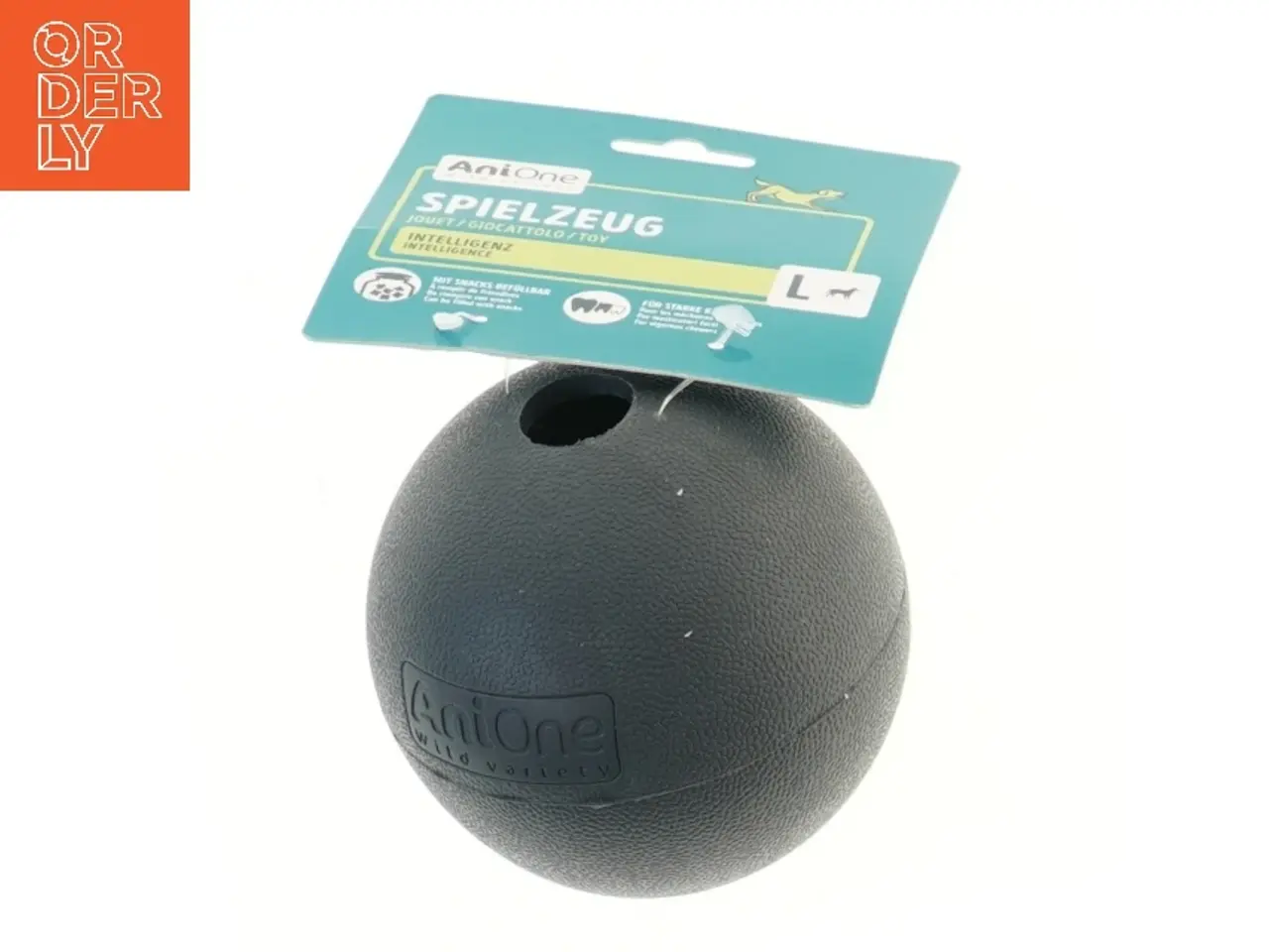 Billede 1 - Hundelegetøj kugle 12 cm fra Anione (str. Ø 12 cm)