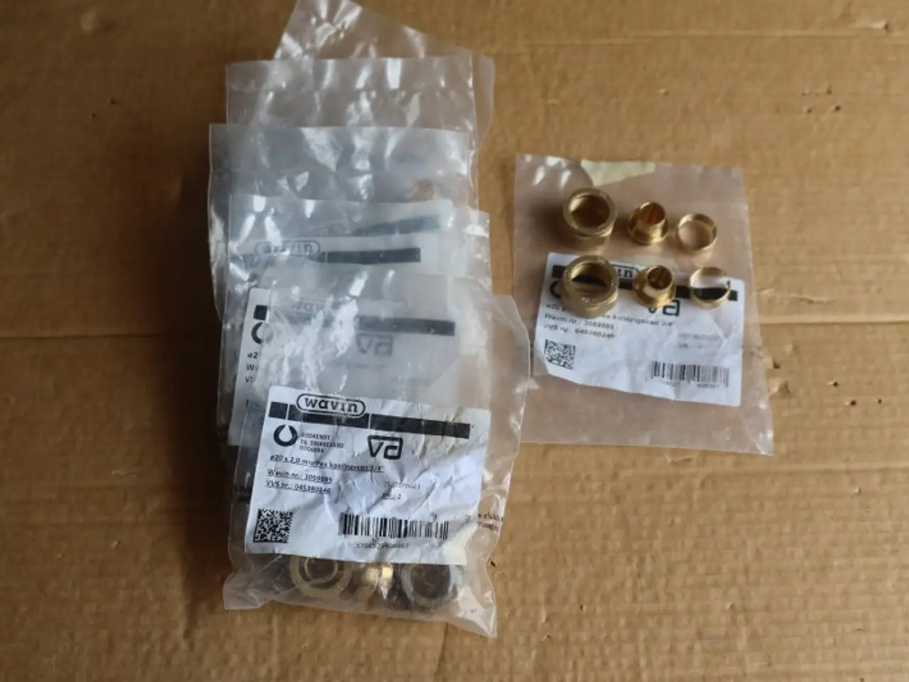 Billede 1 - Wavin koblingssæt 20 mm x 3/4" pex