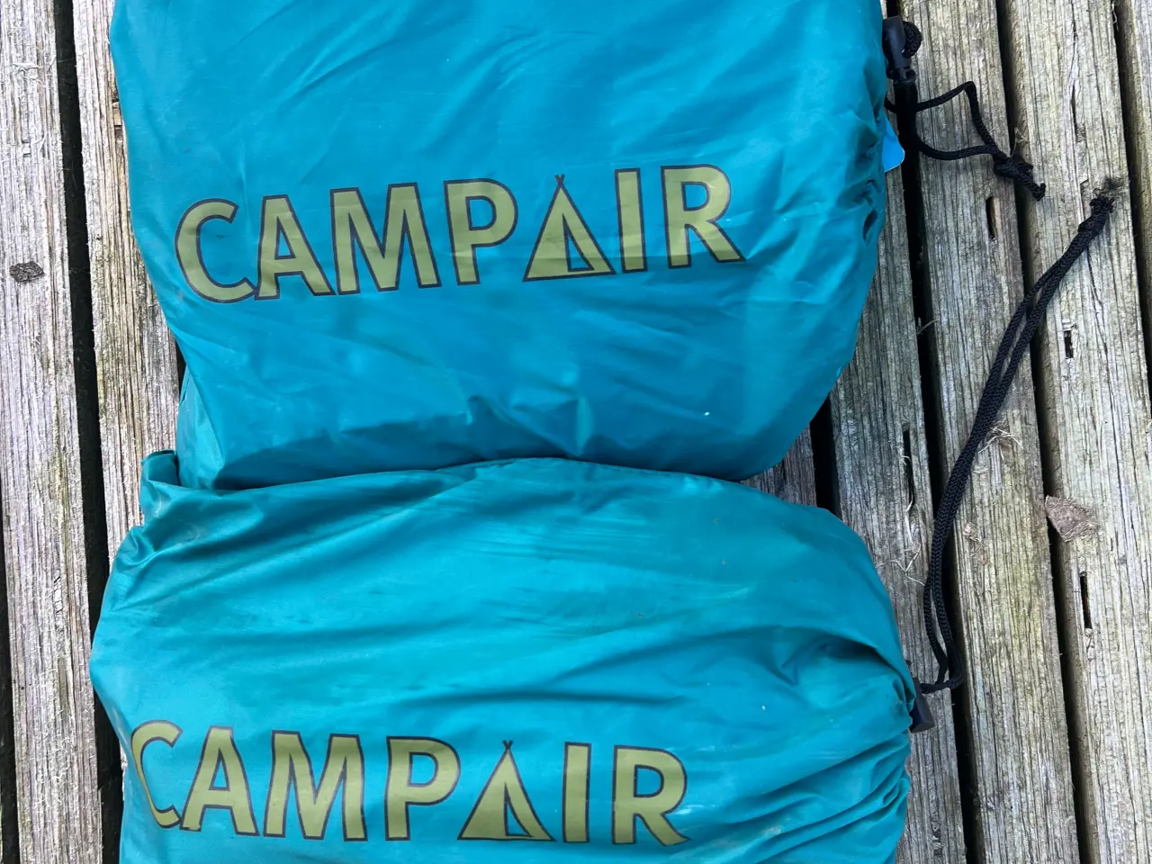 Billede 1 - Soveunderlag med indb. Fodpumpe