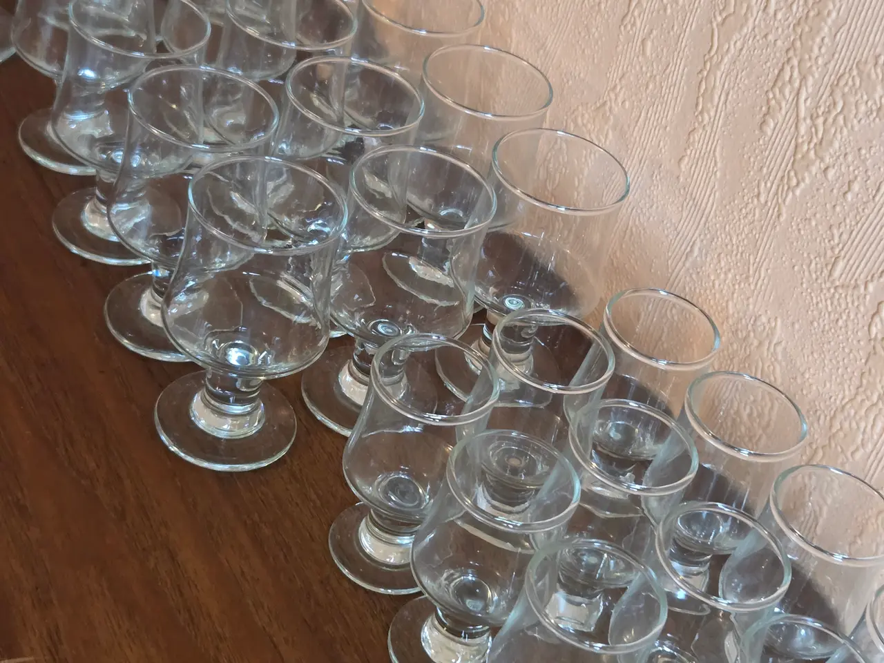 Billede 1 - Stor samling af Holmegaard Hamlet glas