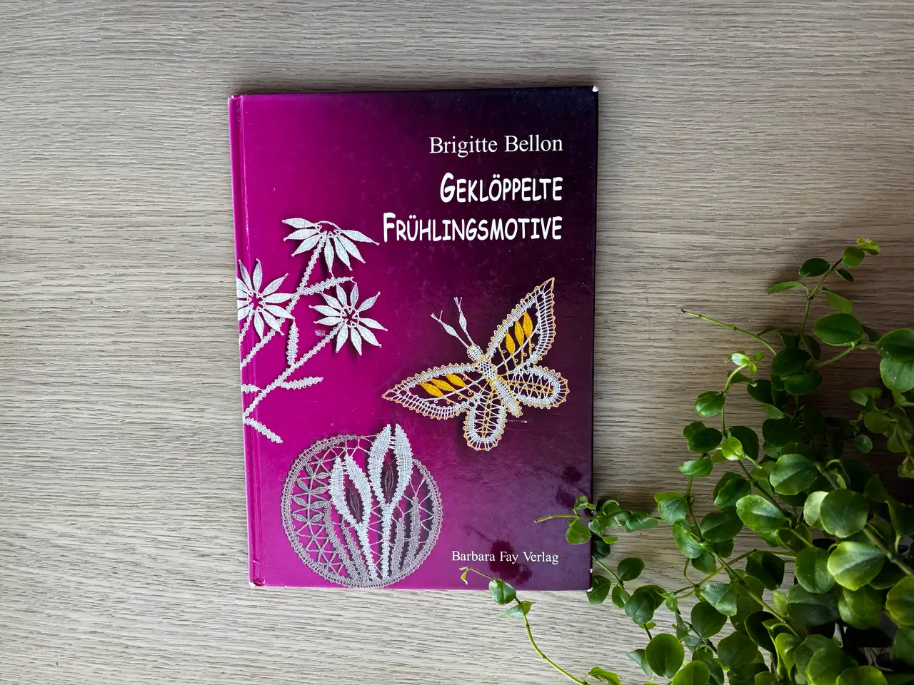 Billede 1 - Kniplebog: "Geklöppelte Frühlingsmotive"