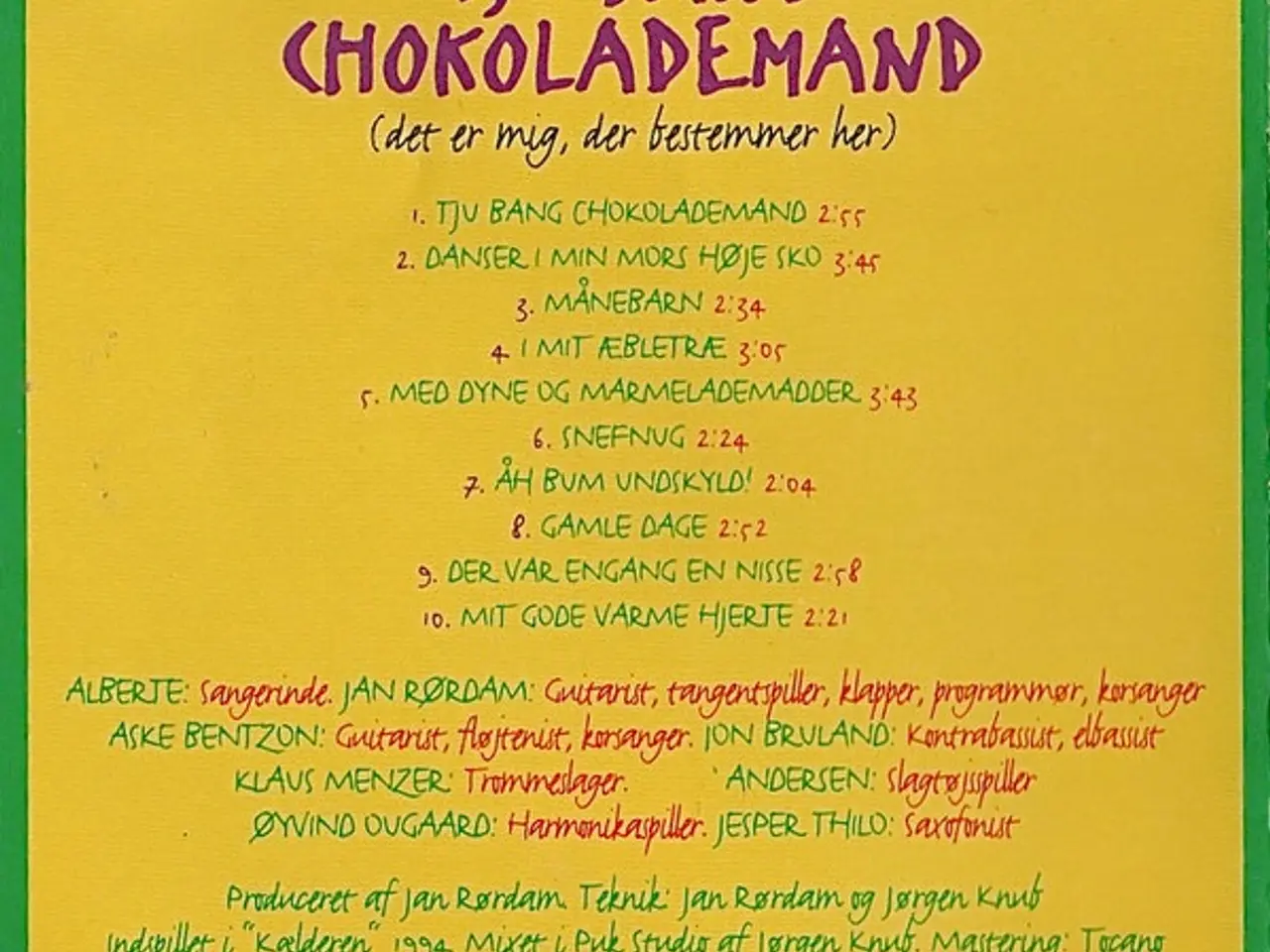 Billede 2 - Alberte* – Tju Bang Chokolademand (Det Er… – CD