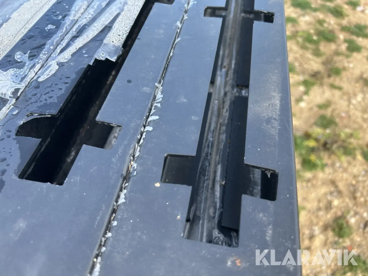Billede 3 - Hegnsstolper Kirkedal Sort galvaniseret 40 styk