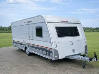 Campingvogn med gulvvarme