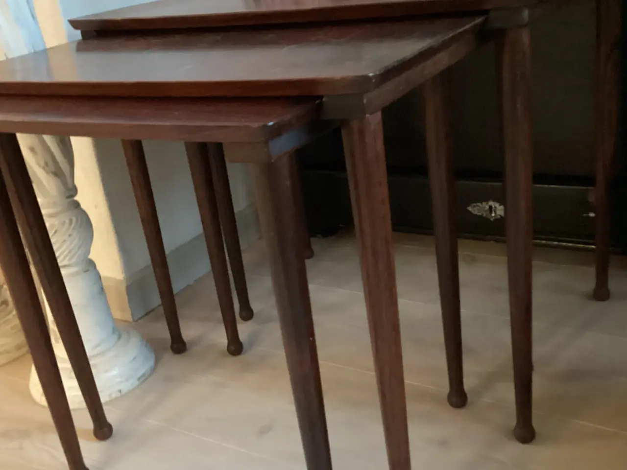 Billede 2 - Indskudsborde palisander