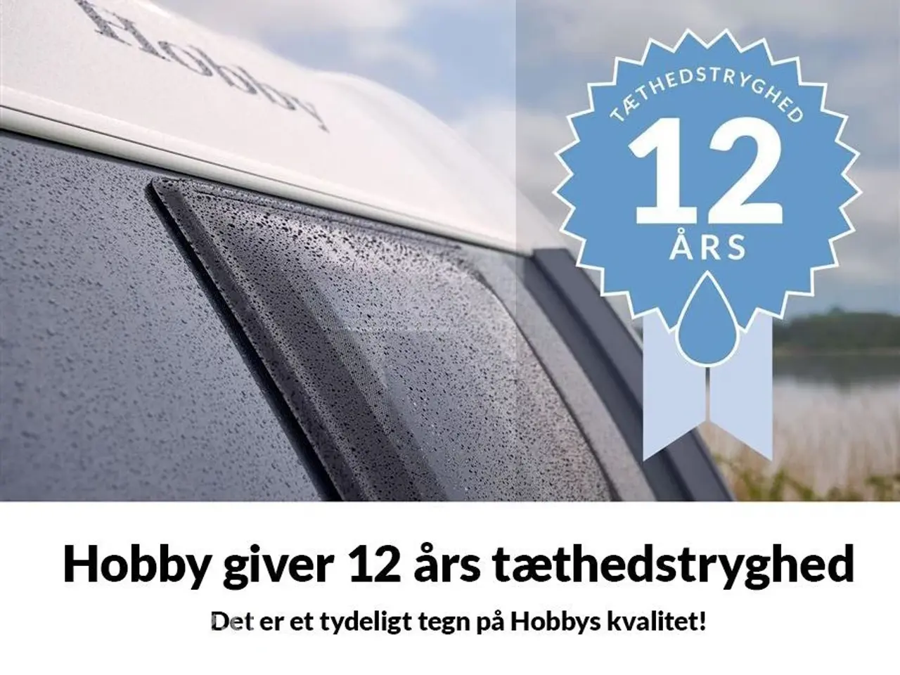 Billede 17 - 2026 - Hobby De Luxe 460 SFf   Kampagnemodel DK LINE fra HOBBY med fritstående dobbeltseng - kan nedvejes til 1350 kg.