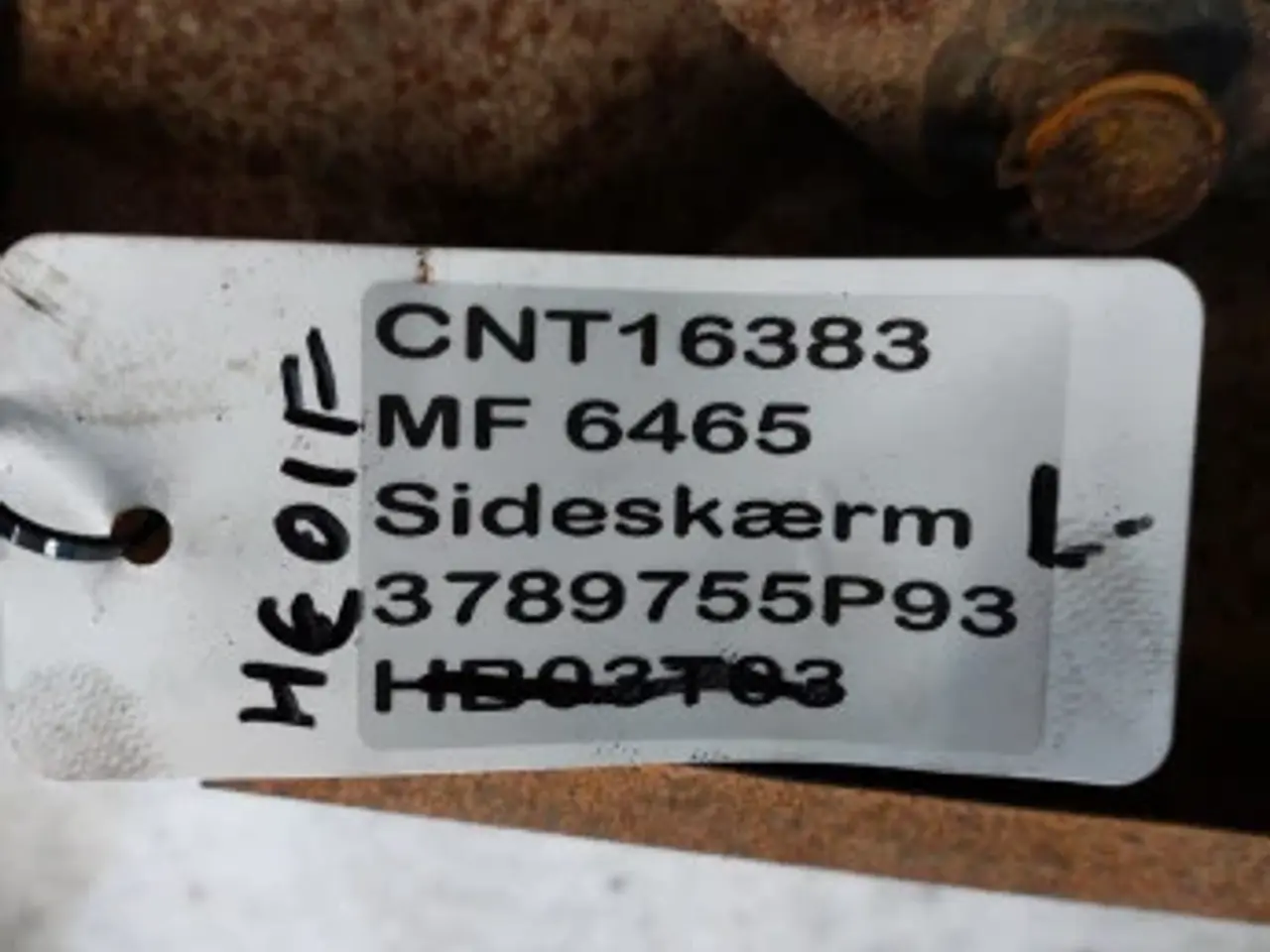 Billede 22 - Massey Ferguson 6465 Sideskærm L. 3789755P93