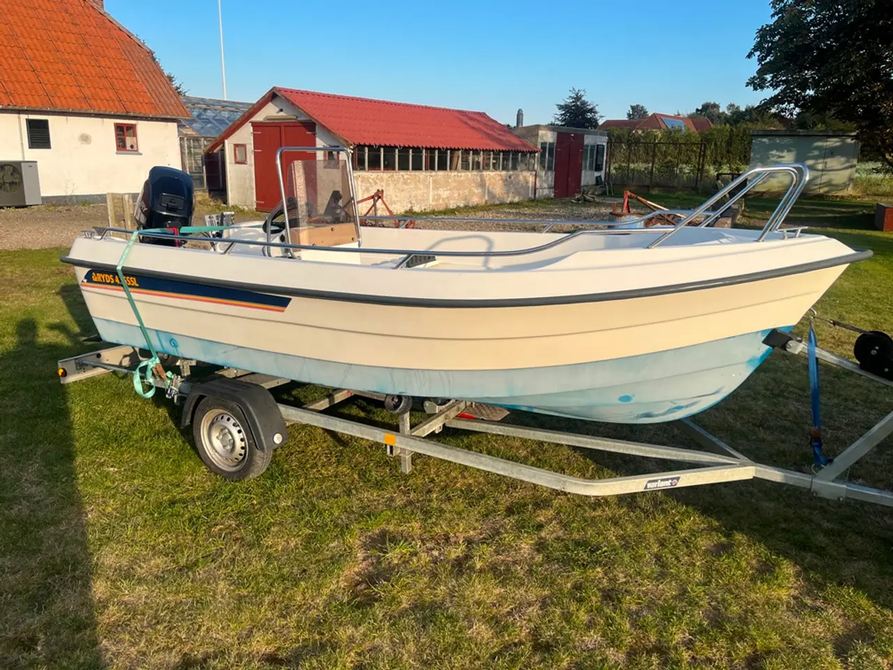 Billede 5 - 14-fods Ryds 435 SSL med 25hk og bådtrailer