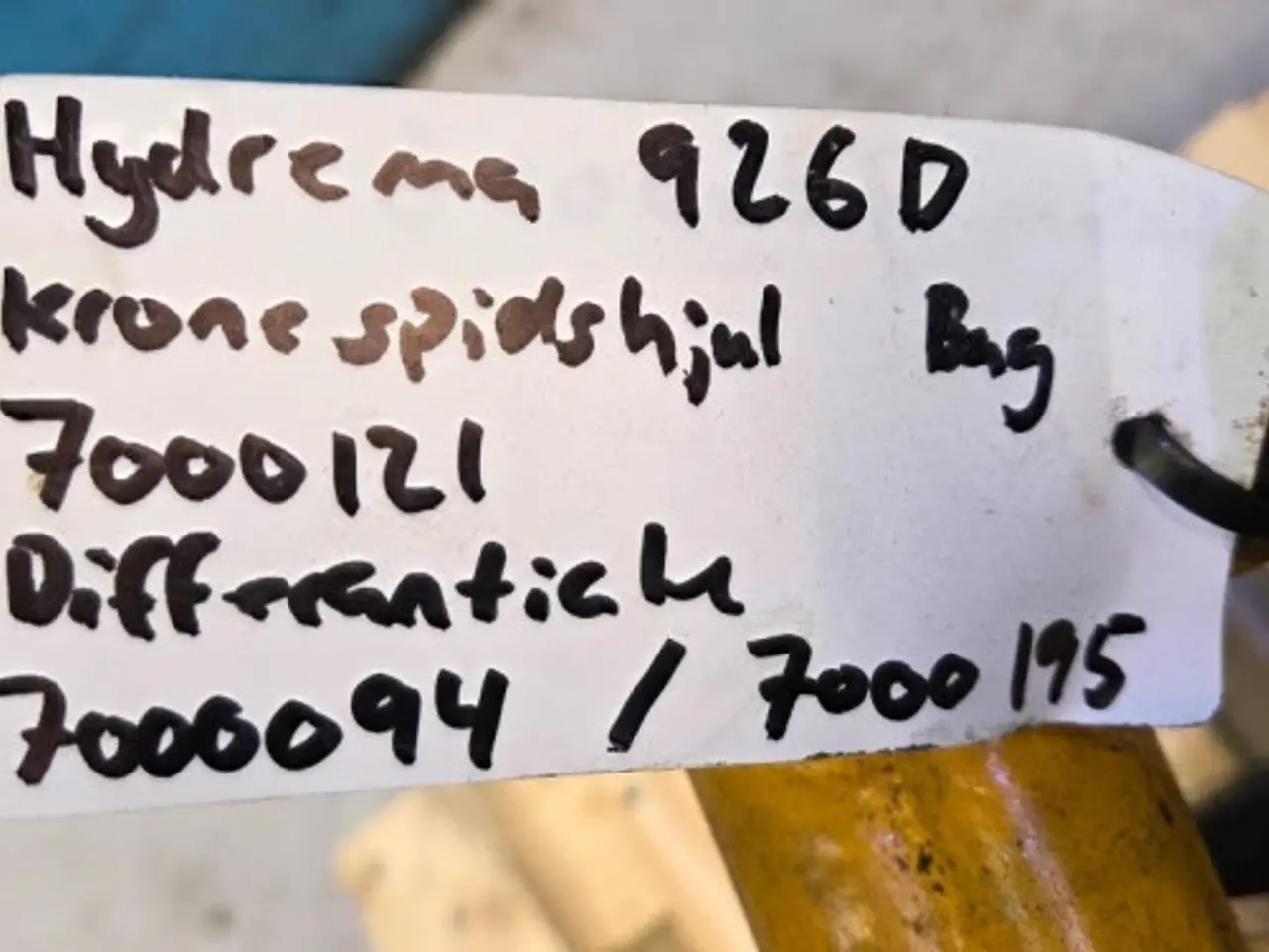 Billede 13 - Hydrema 926D Kronespidshjul 7000121