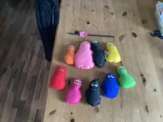 Barbapapa Bamser, Figurer, Uro,er