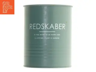 Metaldåse til redskaber (str. 15 x 13 cm)