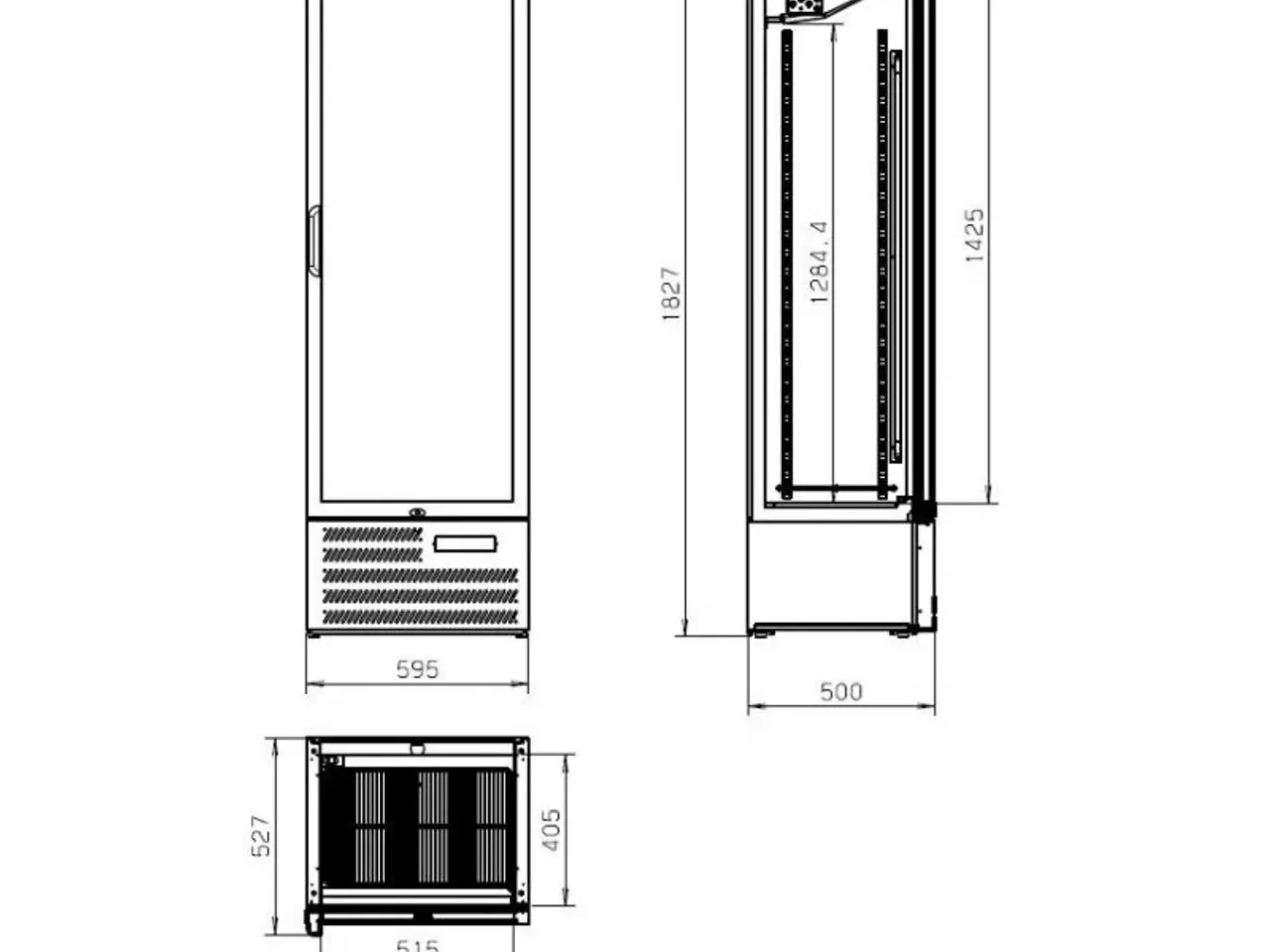 Billede 2 -  Backbar / Flaskekøleskab 458 L