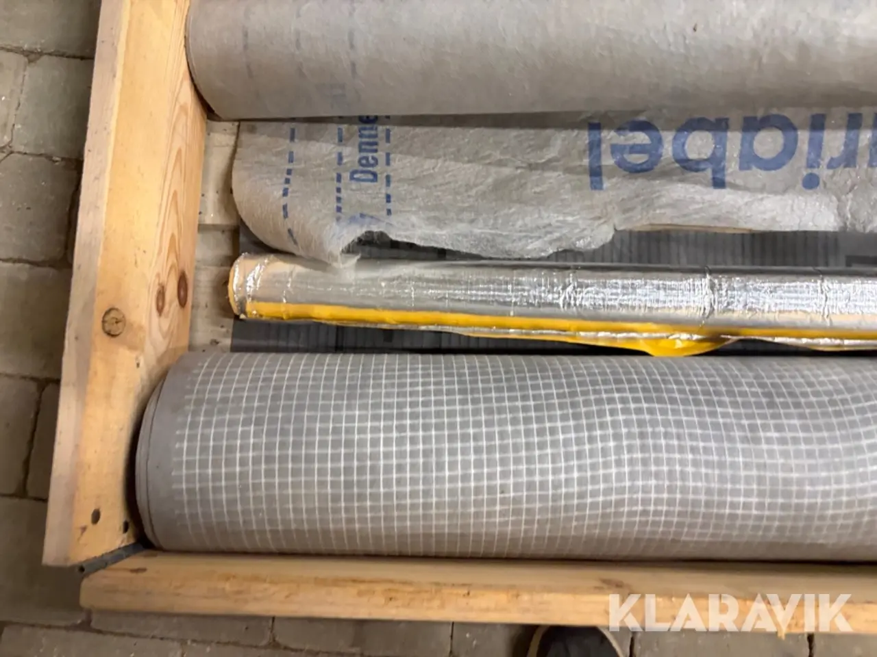 Billede 4 - Diverse ruller med net/plast/folie - cirka 6 ruller