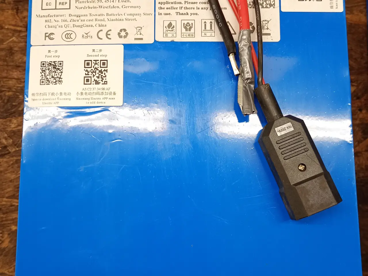 Billede 1 - Nyt 72volt 80A lithium batteri med oplader