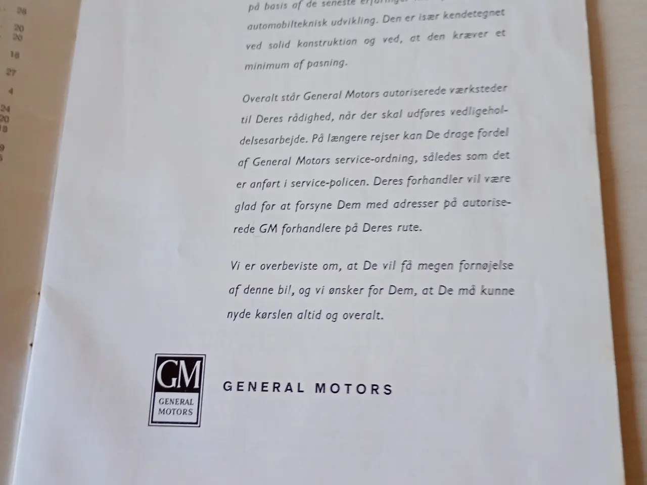 Billede 3 - Instruktionsbog til  Opel Kadett caravan 1000