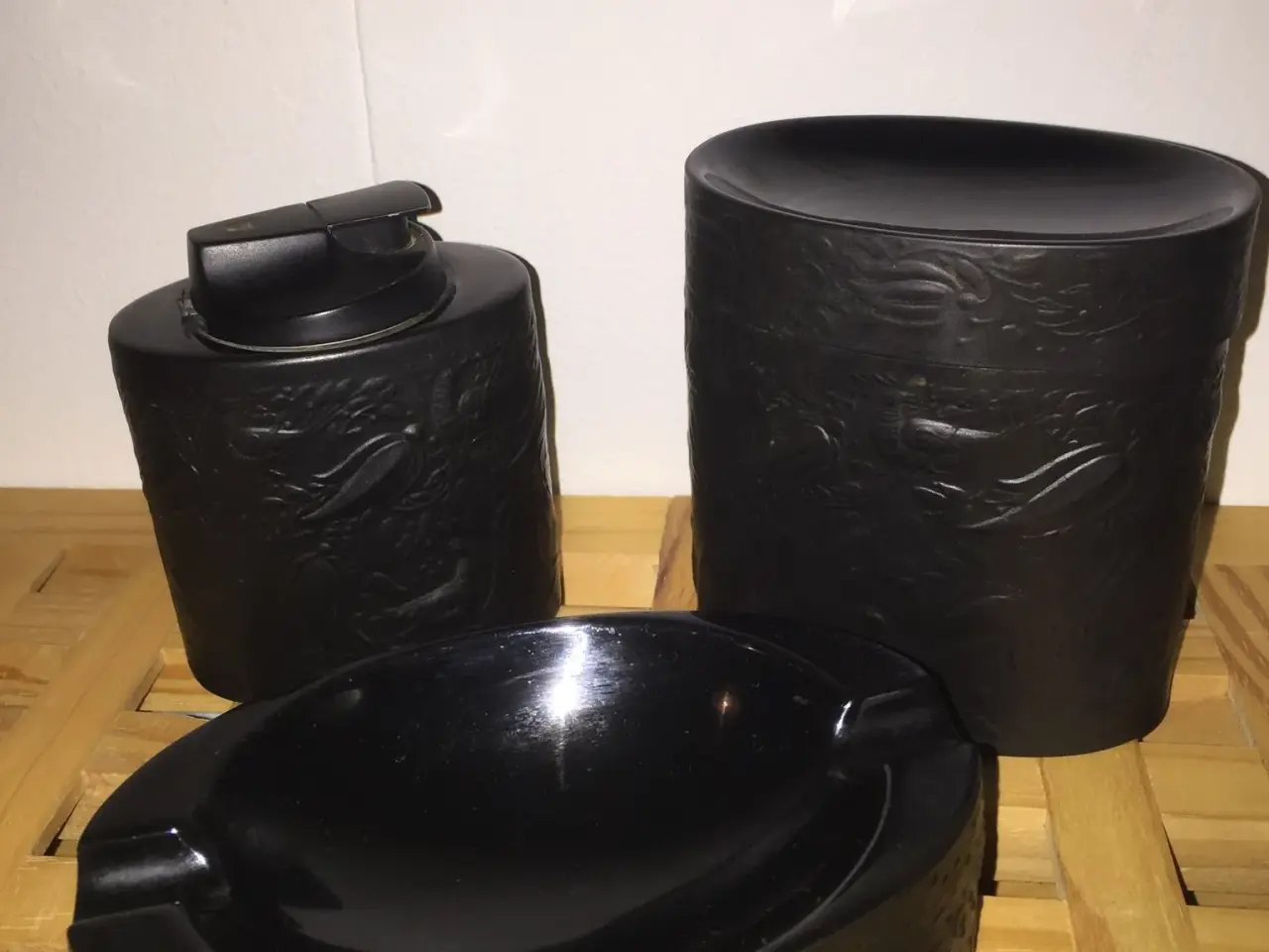 Billede 1 - Original Wiinblad Sort Porcelæn Sæt 1960