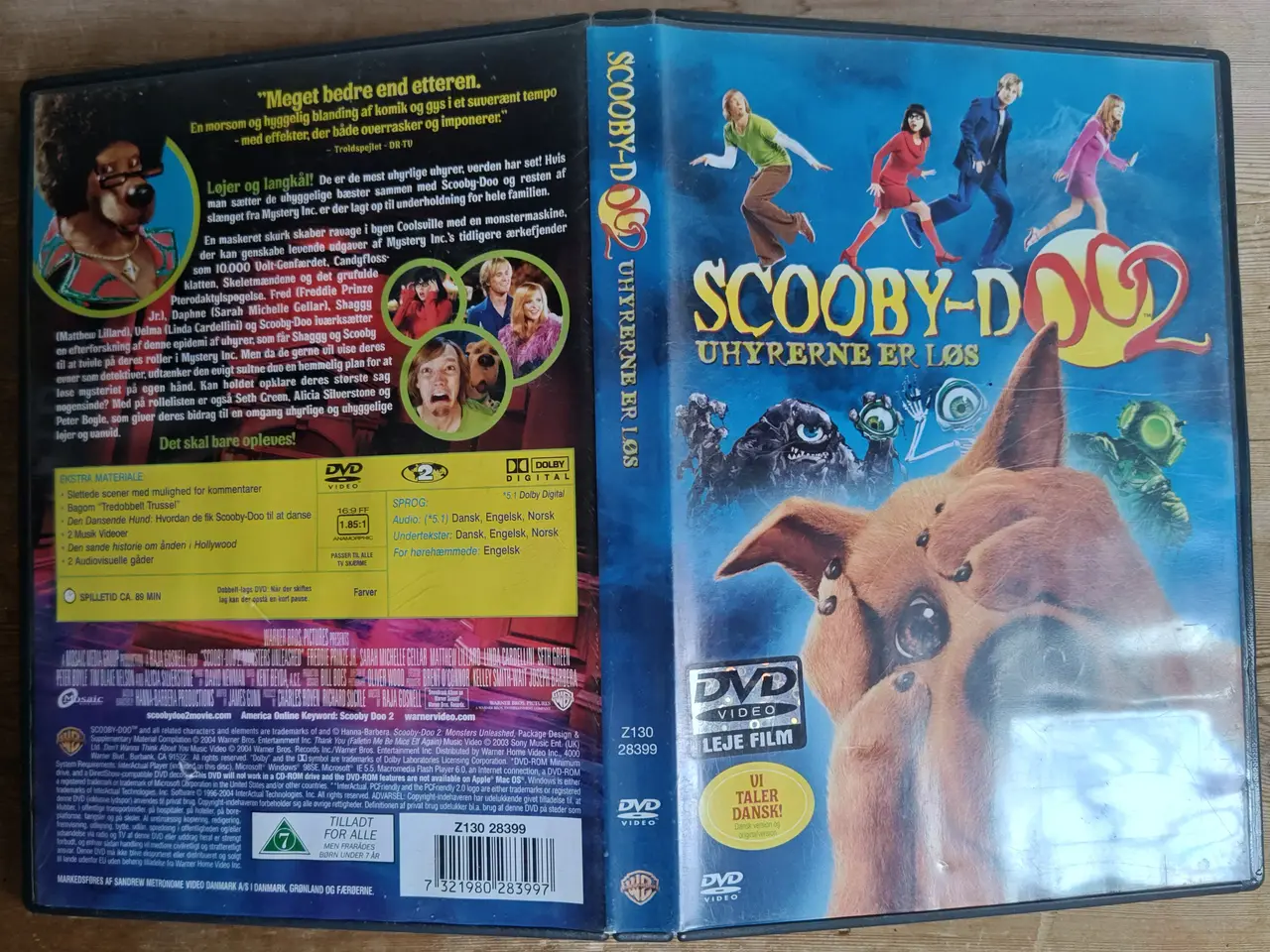 Billede 1 - Scooby Doo 2 - Uhyrerne er løs DVD