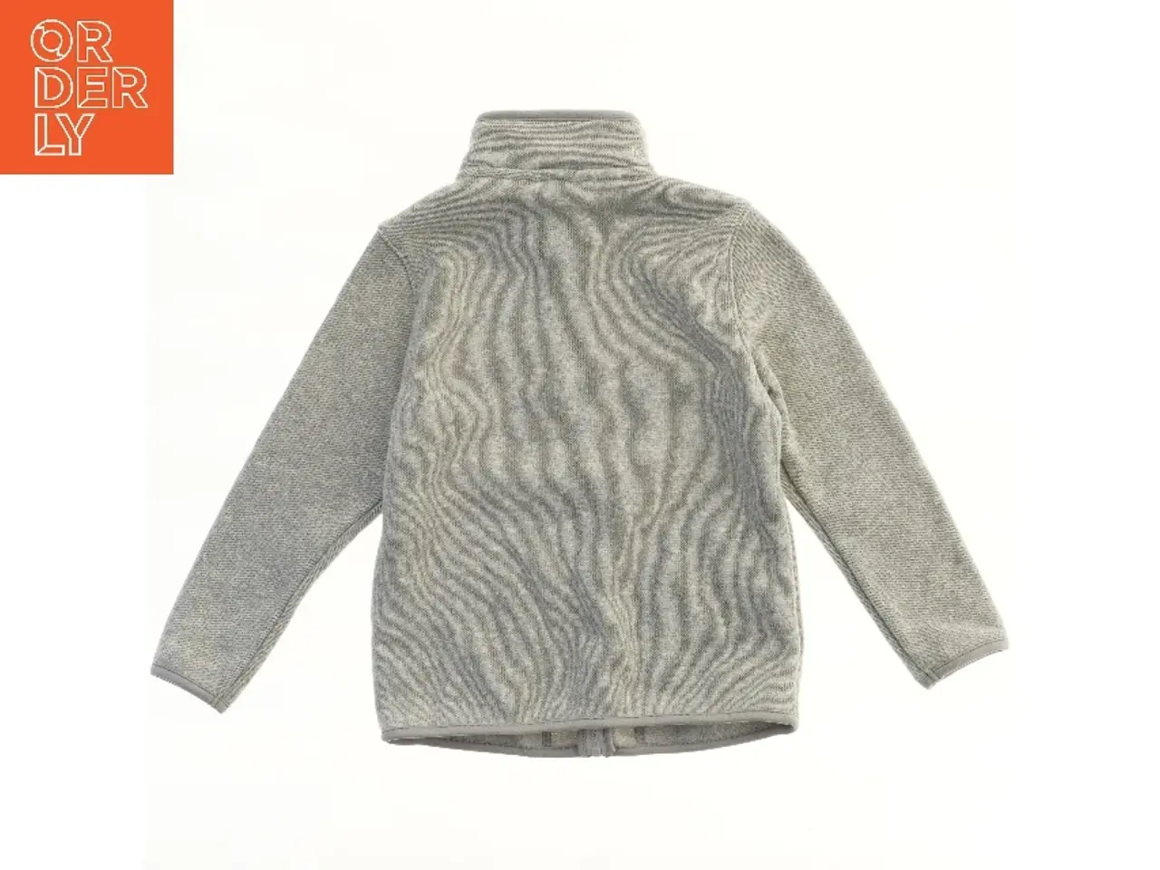 Billede 2 - Grå fleecetrøje med lynlås fra Uniqlo (str. 122)