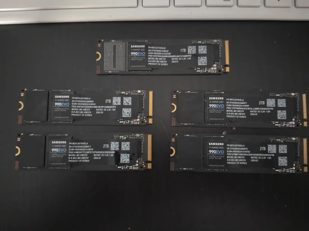 Billede 2 - ((((((( 3 Stk )))))) M.2 Samsung 990 EVO PCI-Expre