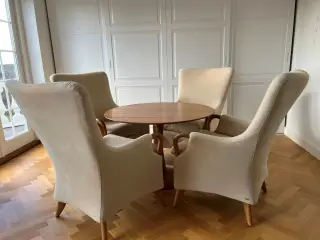 Trissebord i olieret valnød