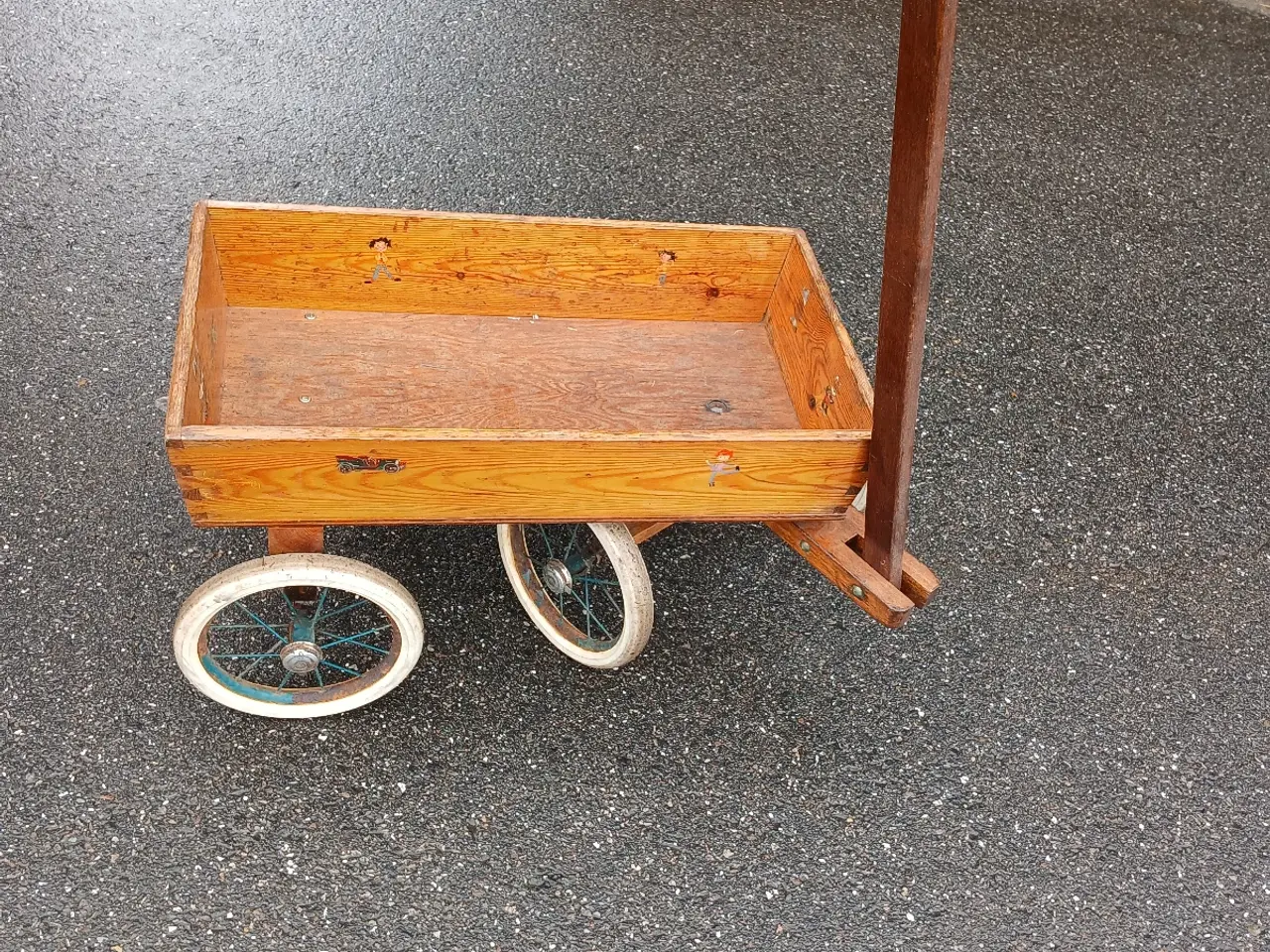 Billede 3 - Trækvogn, retro