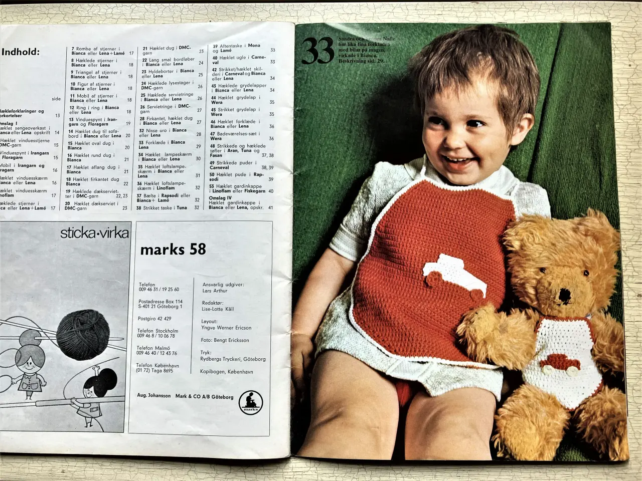 Billede 8 - Marks nr. 58 - Strikning, hækling, syning