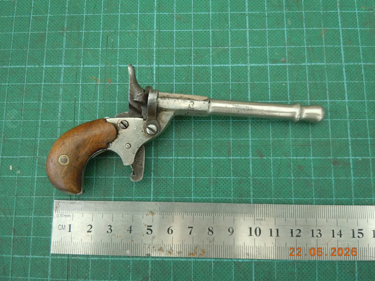 Billede 2 - Flobert 6 mm Pistol Forniklet.