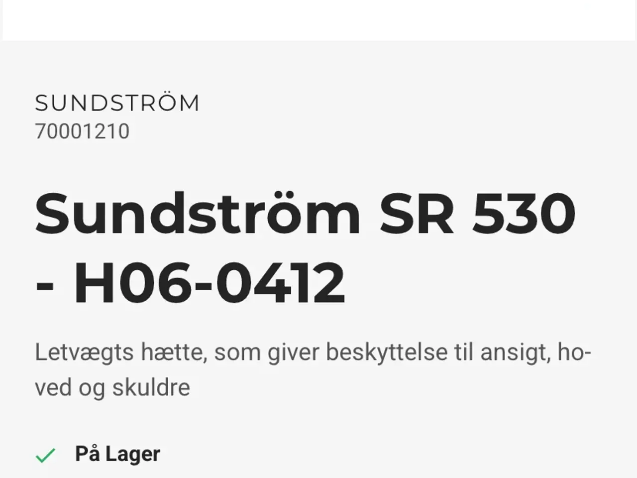 Billede 3 - Støvmaske sr 530