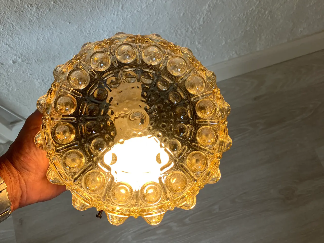 Billede 1 - Vintage boble plafon