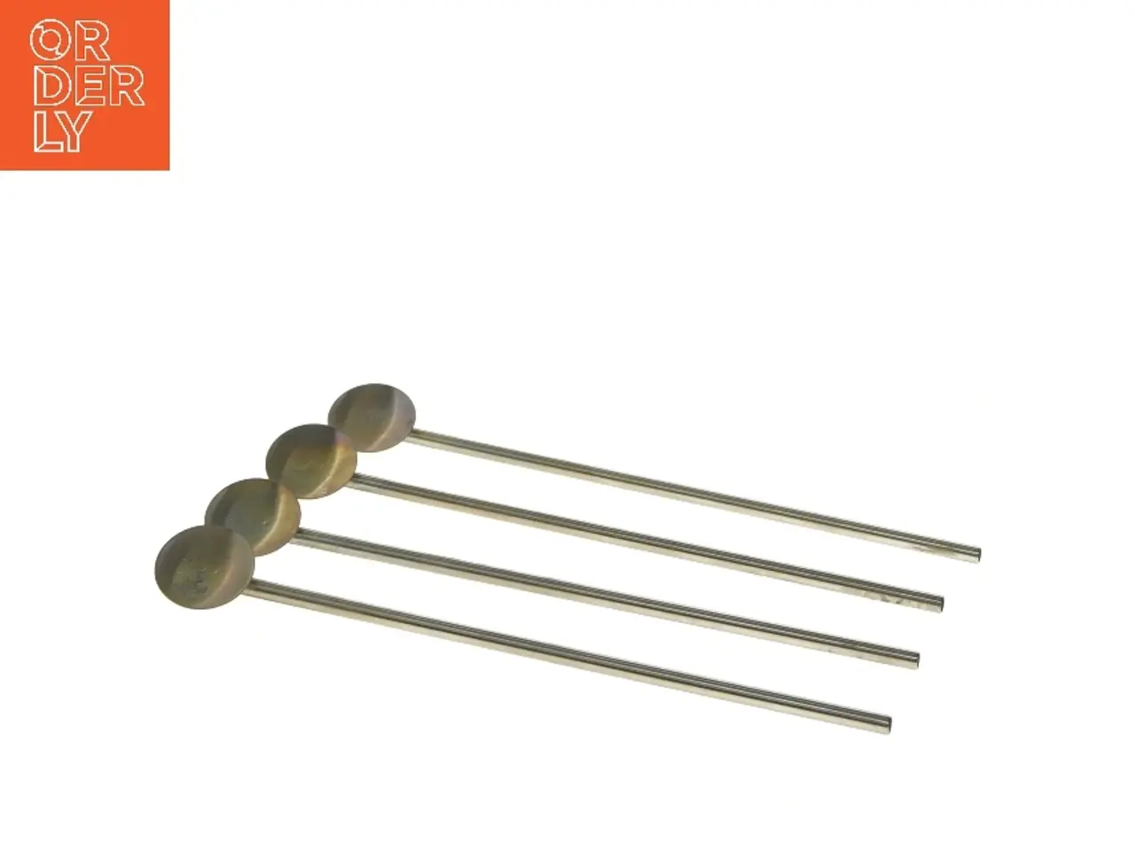 Billede 3 - Cocktailpinde i metal, sæt af 4 (str. 4 styk, 20 cm)
