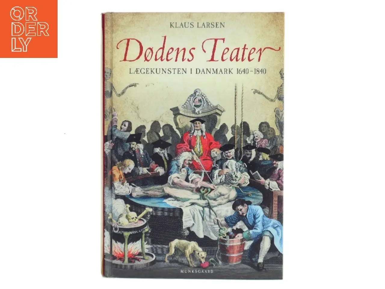 Billede 1 - Dødens teater af Klaus Larsen (Bog)