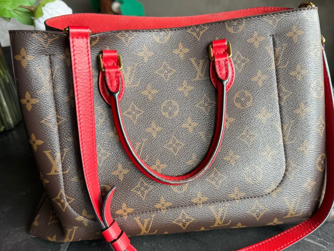 Billede 2 - Louis Vuitton Canvas Flower Tote Bag