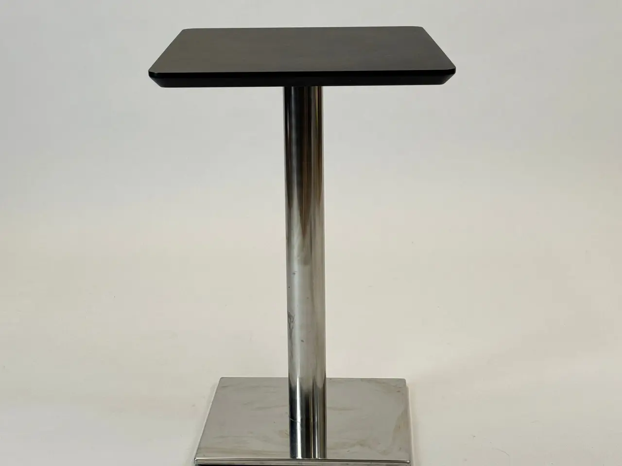 Billede 2 - Pedrali Inox Bord – Sort med Krom Stel 50x65x75 cm