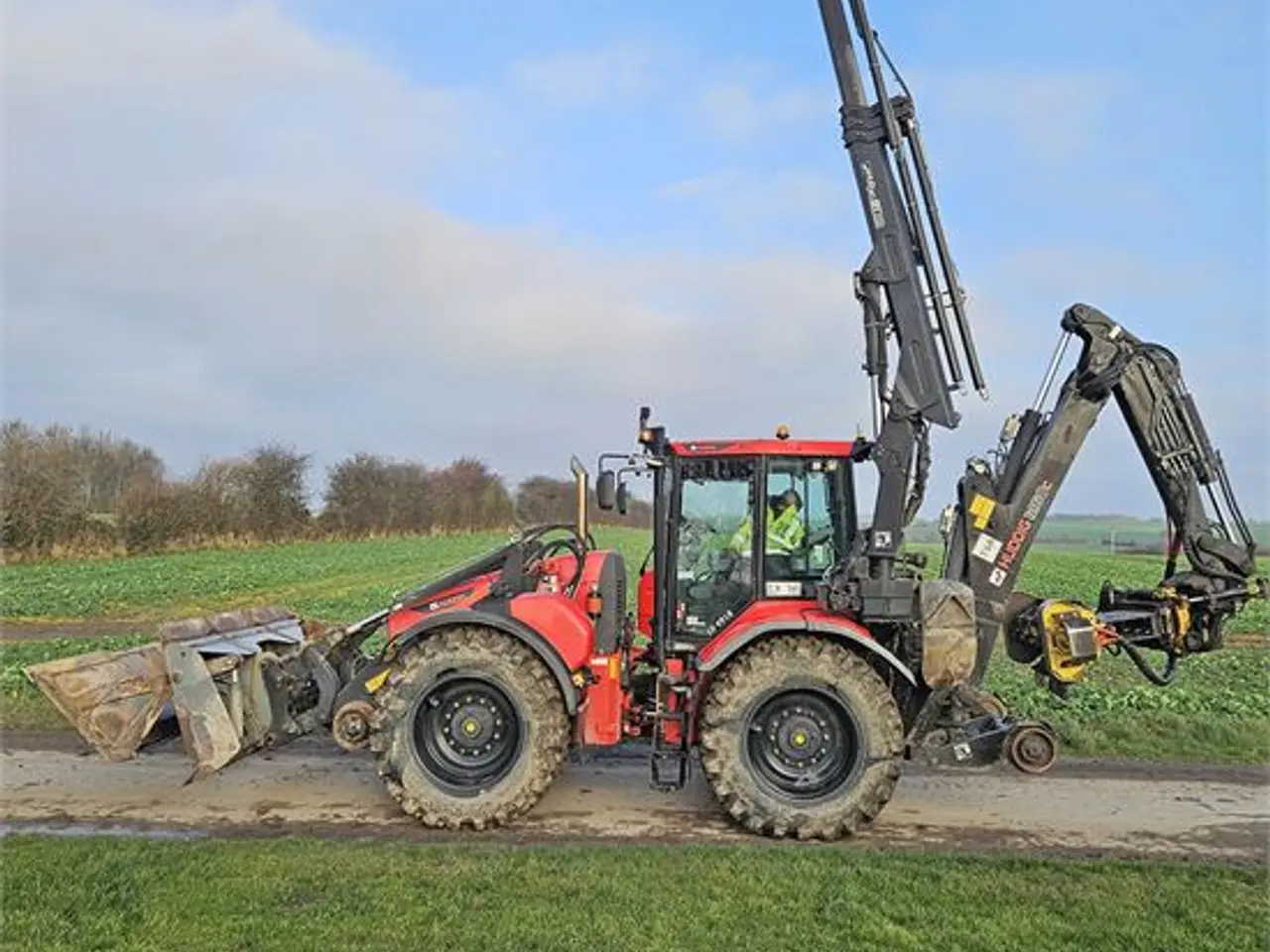 Billede 2 - Huddig 1260 C - Rail model - Huddig Lift 2000. - Video