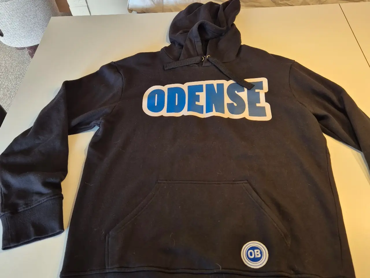 Billede 1 - Odense boldklub hætte trøje