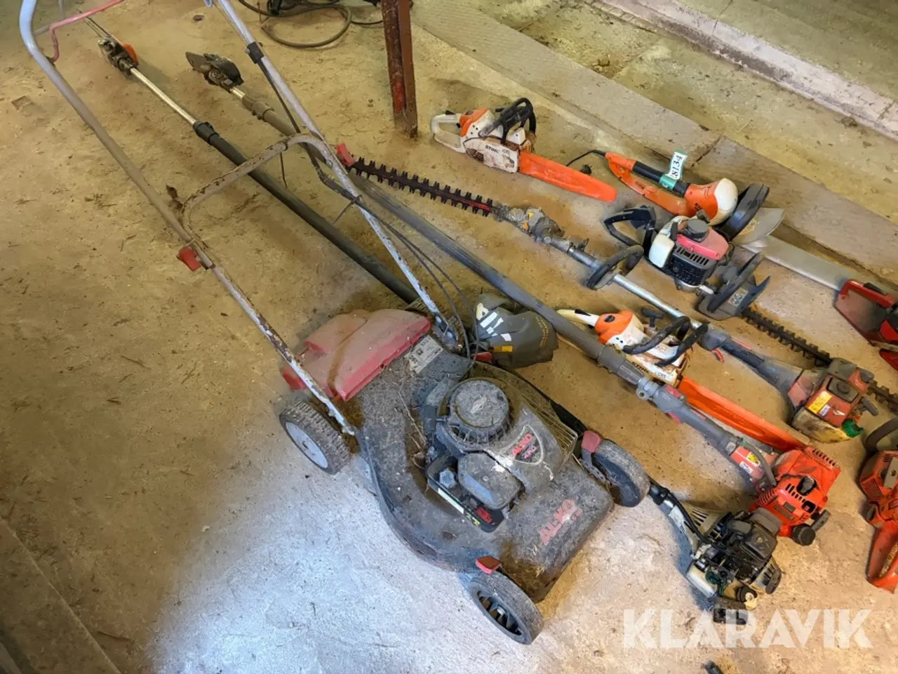 Billede 7 - Blandet lot have- og skovredskaber 10 styk