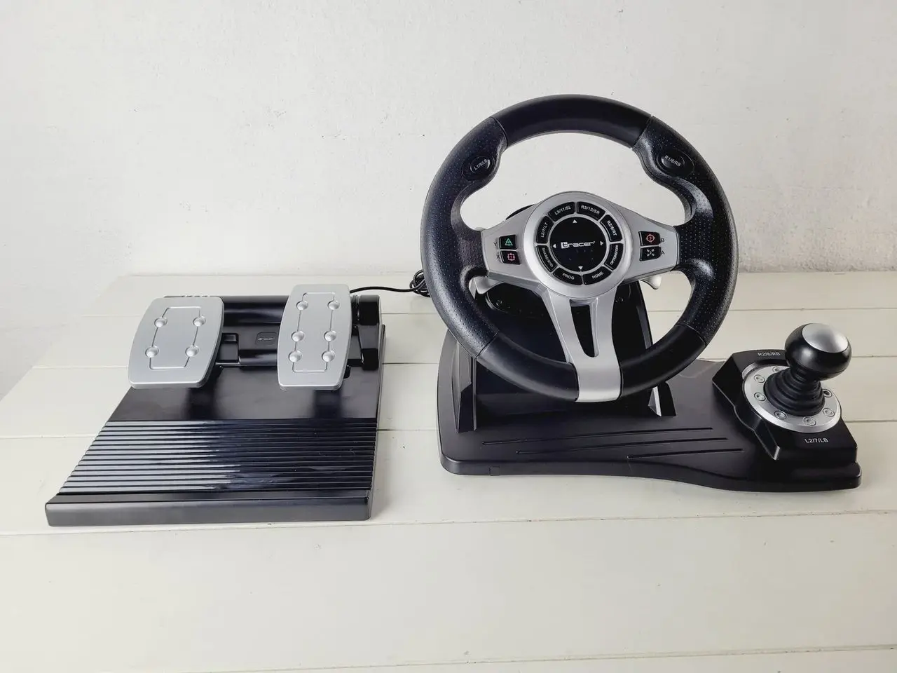 Billede 8 - ⭐️- Rat og Pedal til PS1/PS2 - Powertech R5