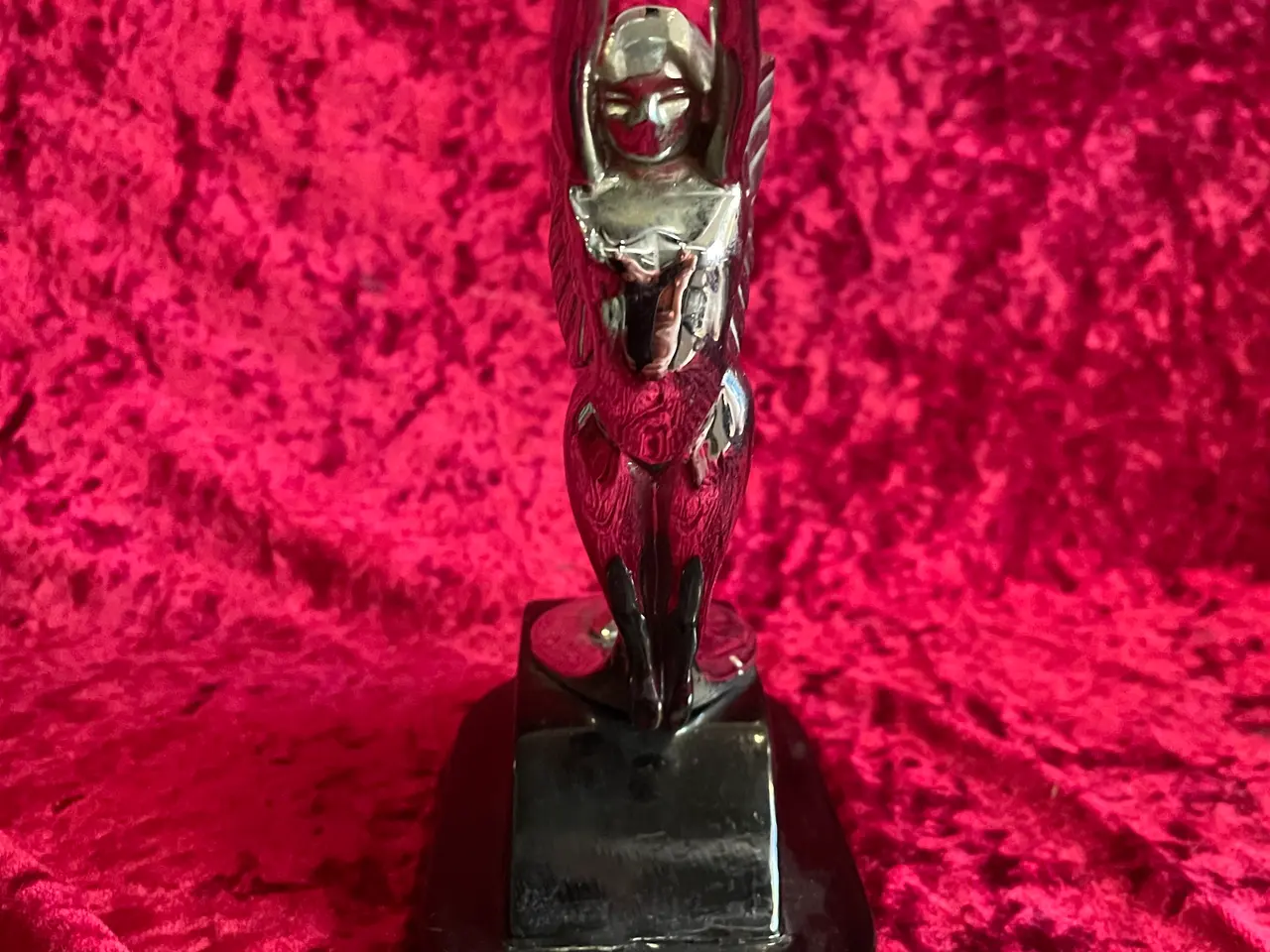 Billede 4 - Kølerfigur forchromet kvinde