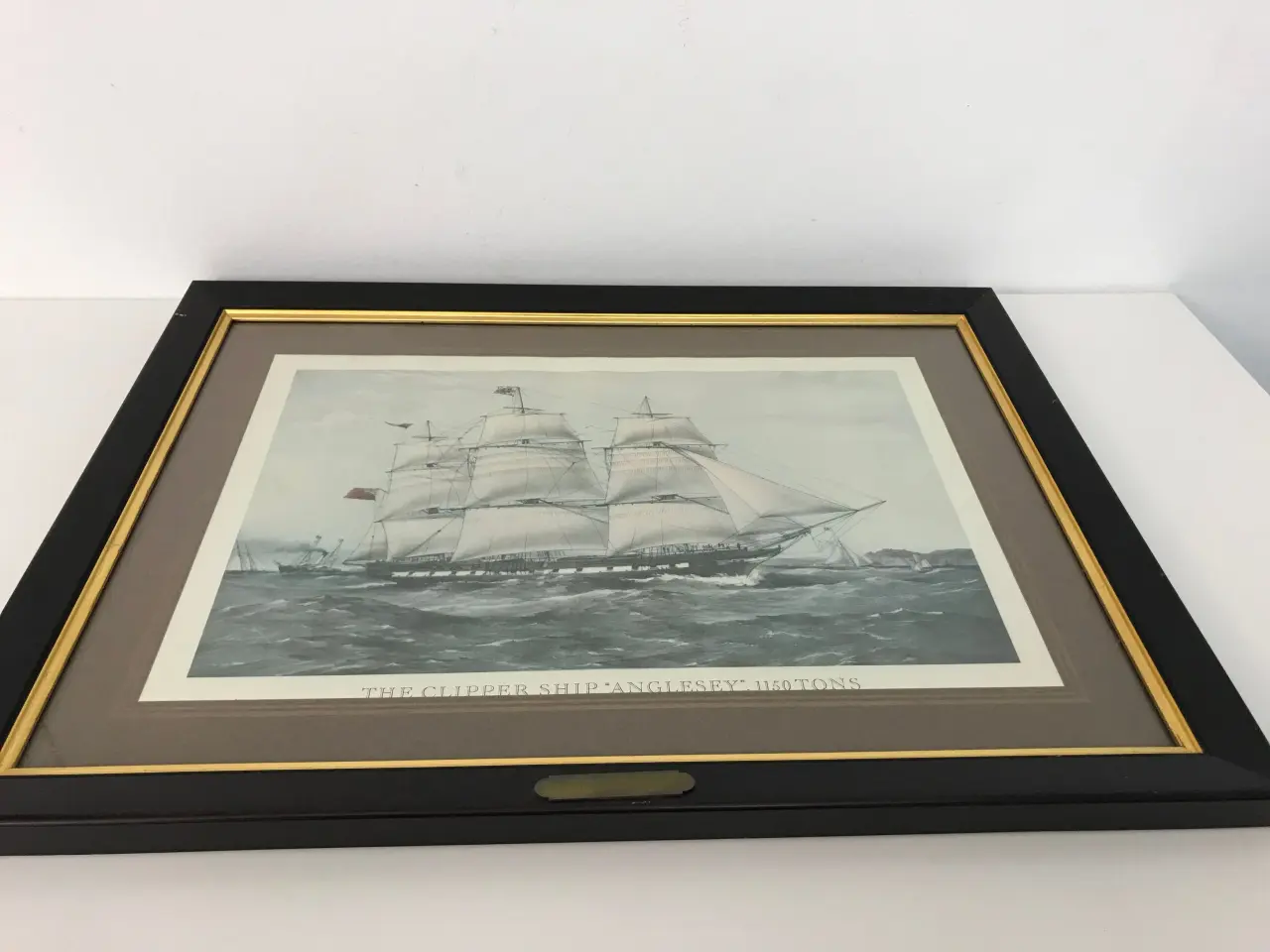 Billede 1 - Grafisk tryk med skibsmotiv