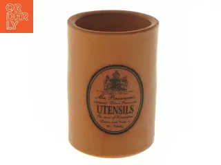 Terracotta redskabsholder fra Mr. Brannam fra C.H Brannam (str. 14,5 cm)