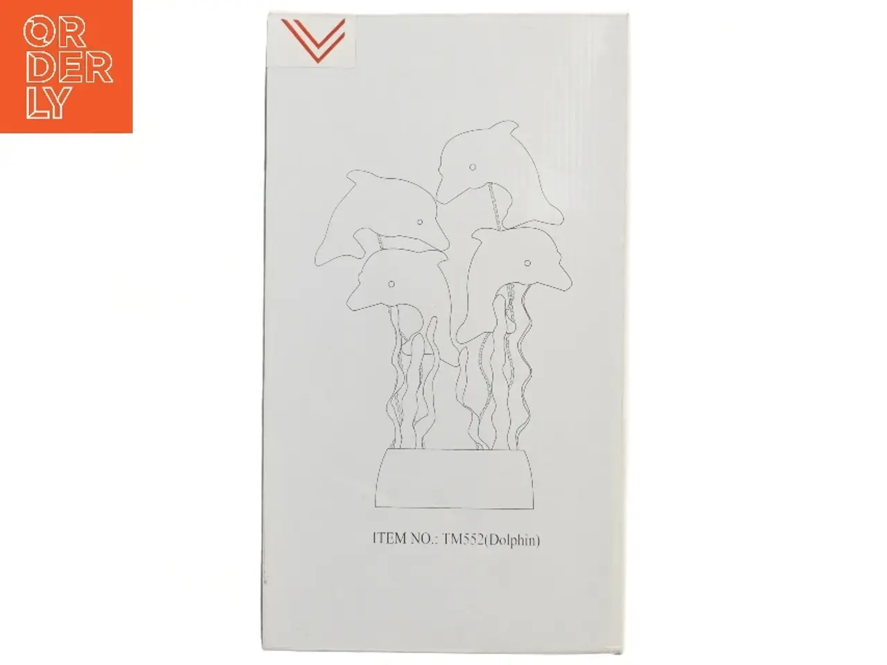 Billede 1 - Delfin dekoration (str. 36 cm)