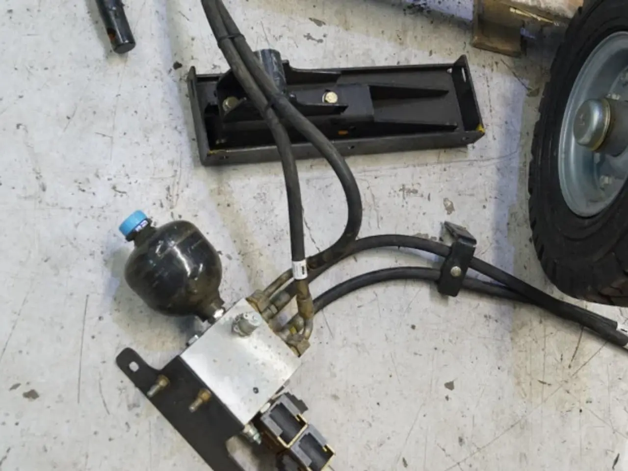 Billede 4 - Hydraulisk Støttehjul