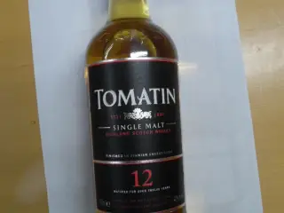 Tomatin 12 år Scotch Highland single malt Whisky
