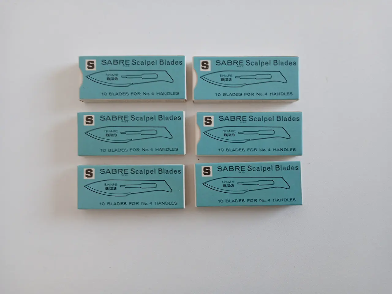 Billede 1 - SABRE Skalpel Blade 6X10 Stk