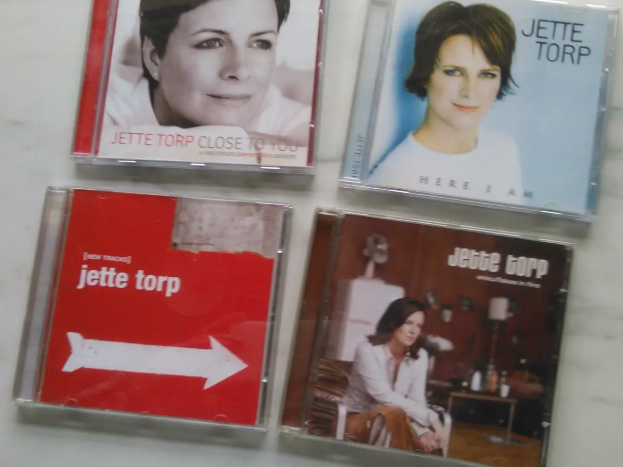 Billede 1 - Jette Torp: 4 CD'er Stk. 25 kr. - alle 65 kr.
