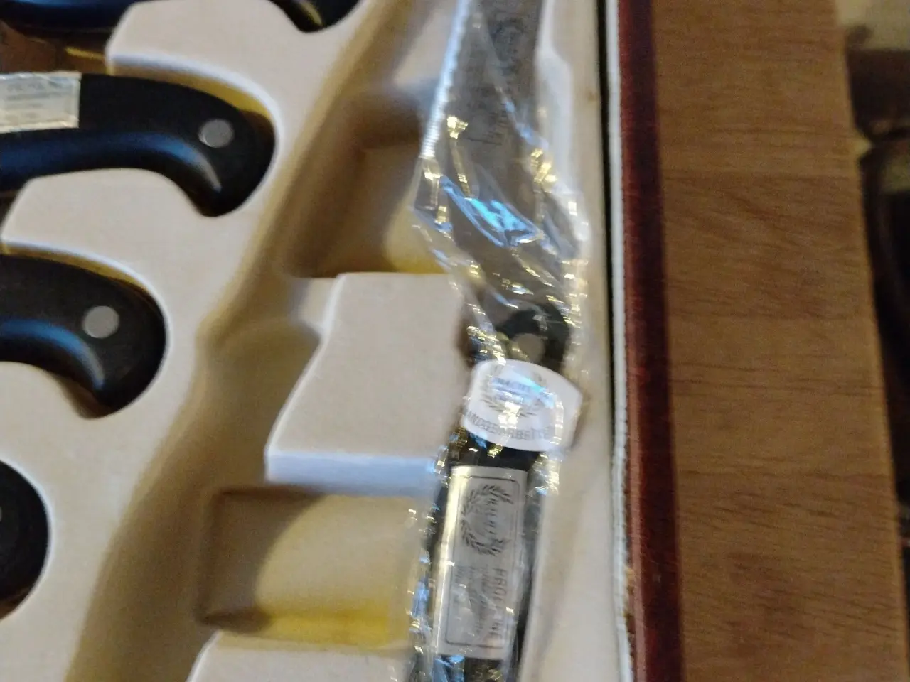 Billede 3 - Kniv sæt i kuffert