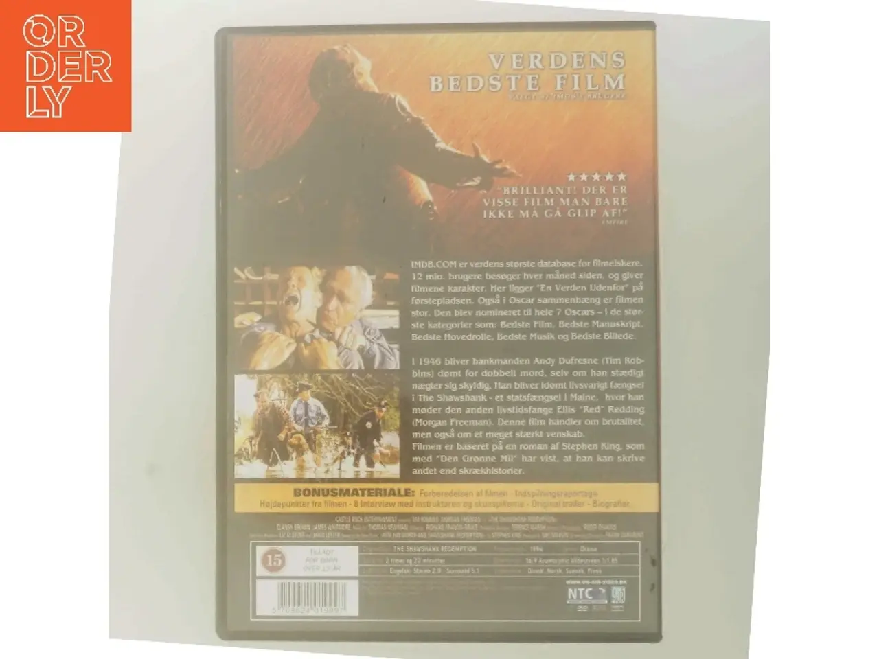 Billede 3 - Shawshank Redemption med Tim Robbins (DVD)