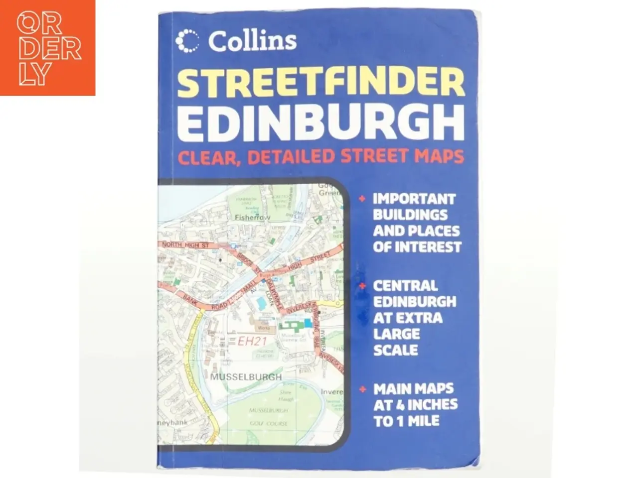 Billede 1 - Edinburgh Streetfinder af Collins Bartholomew Ltd, HarperCollins (Firm) (Bog)