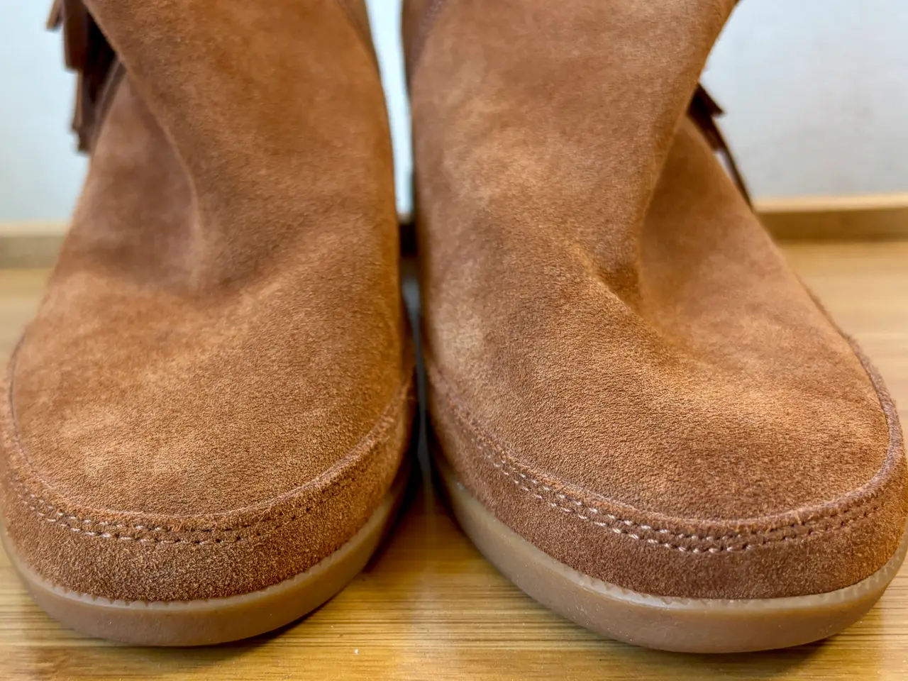 Billede 4 - Shoe the Bear, brune støvletter med frynser, str 3
